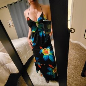 Tropical Maxi Dress
